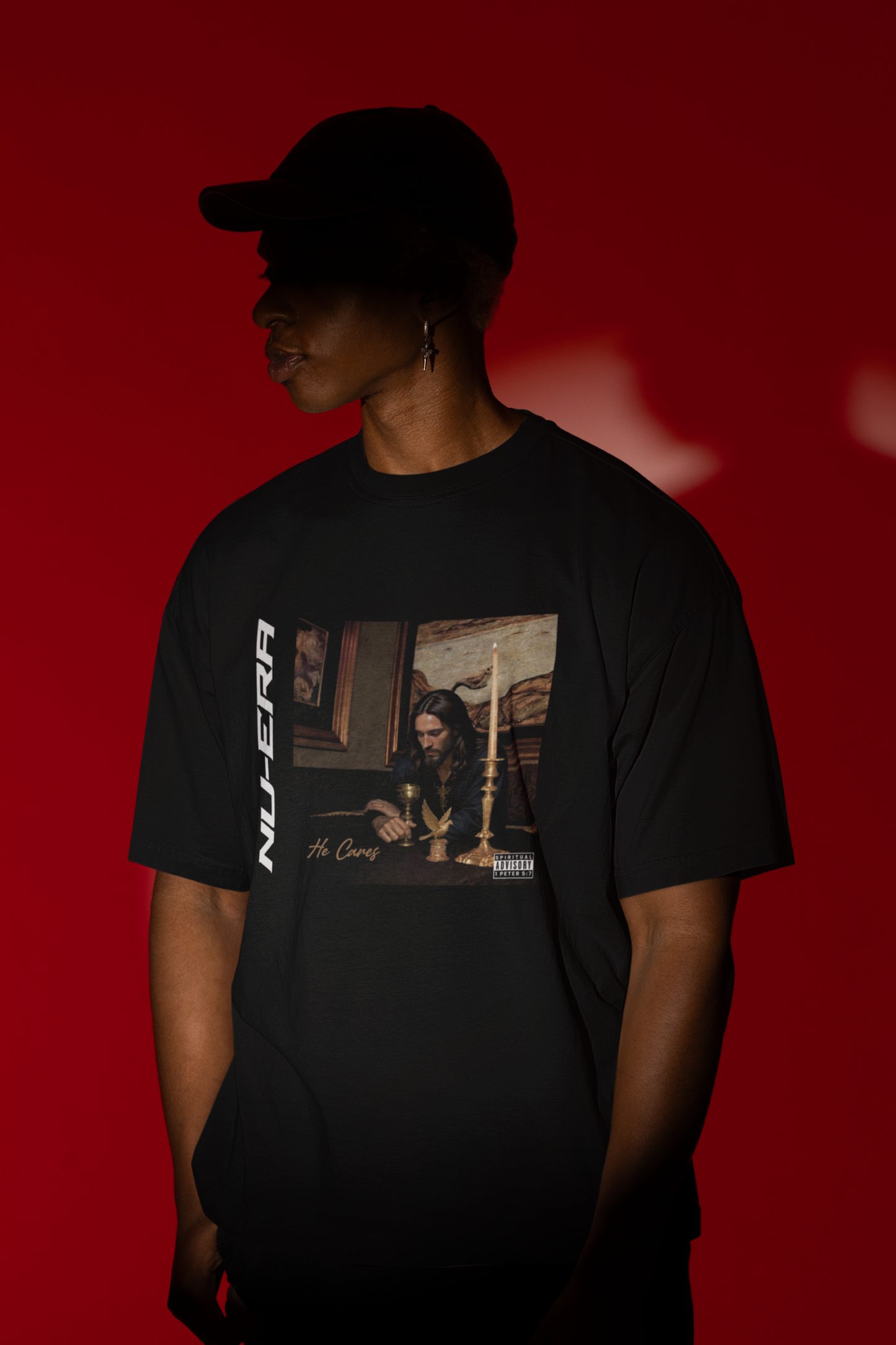 He Cares T-Shirt