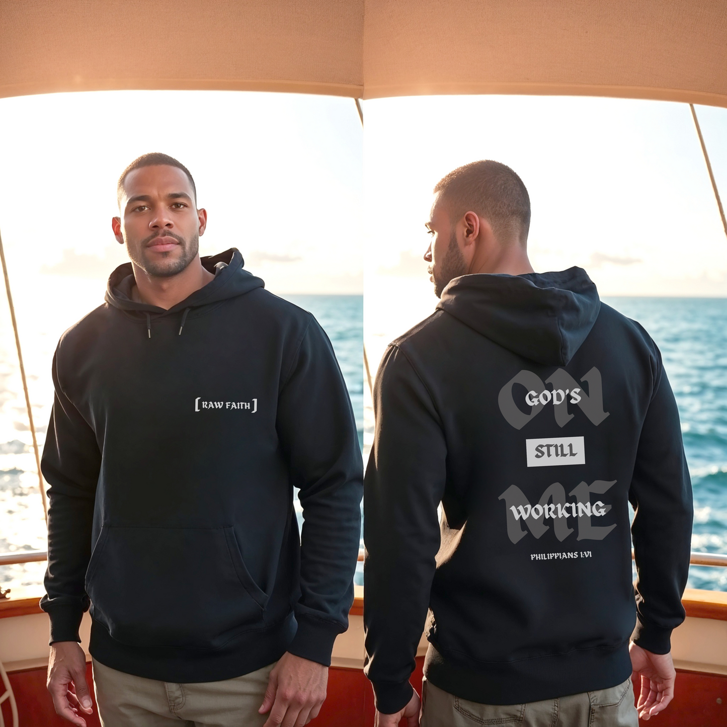 God's Still Working On Me Hoodie - Raw Faith Shop