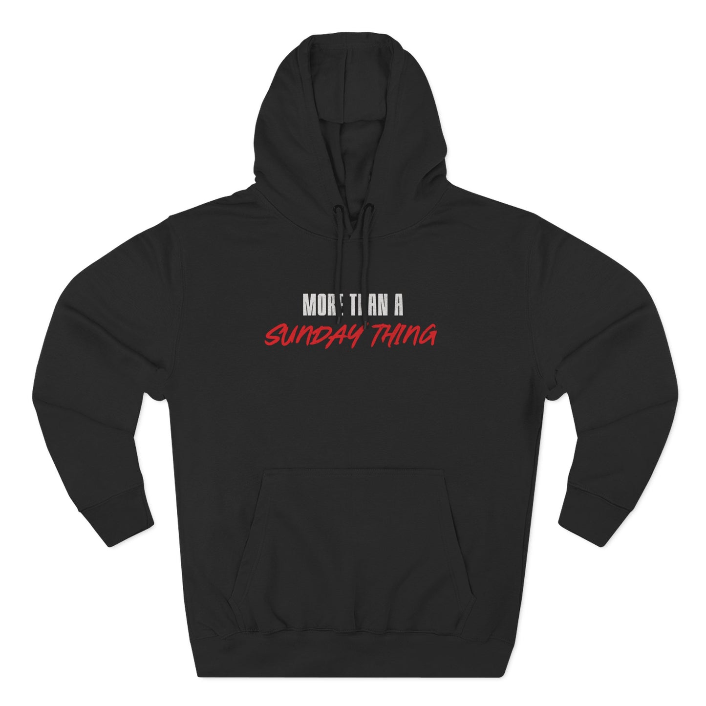 (NEW) More Than a Sunday Thing Hoodie - Raw Faith Shop