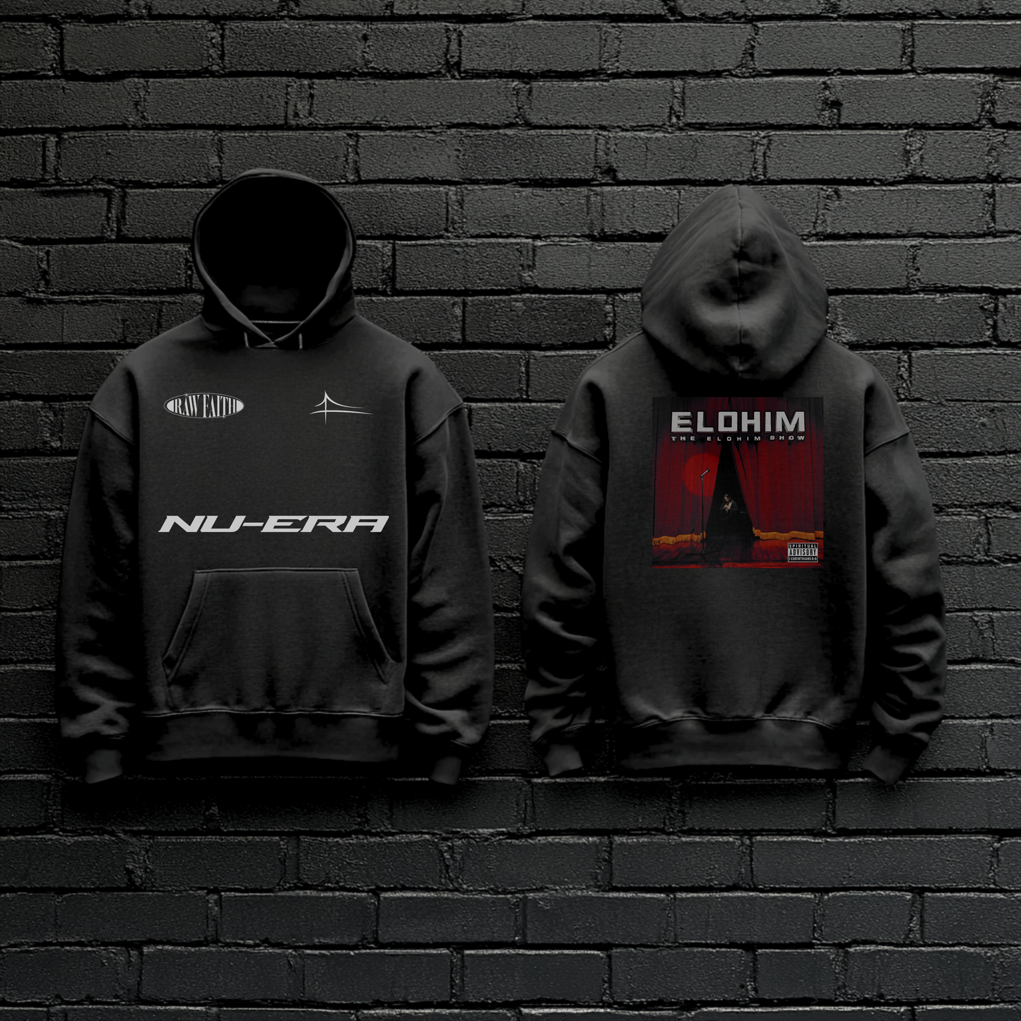 The Elohim Show Hoodie - Raw Faith Shop