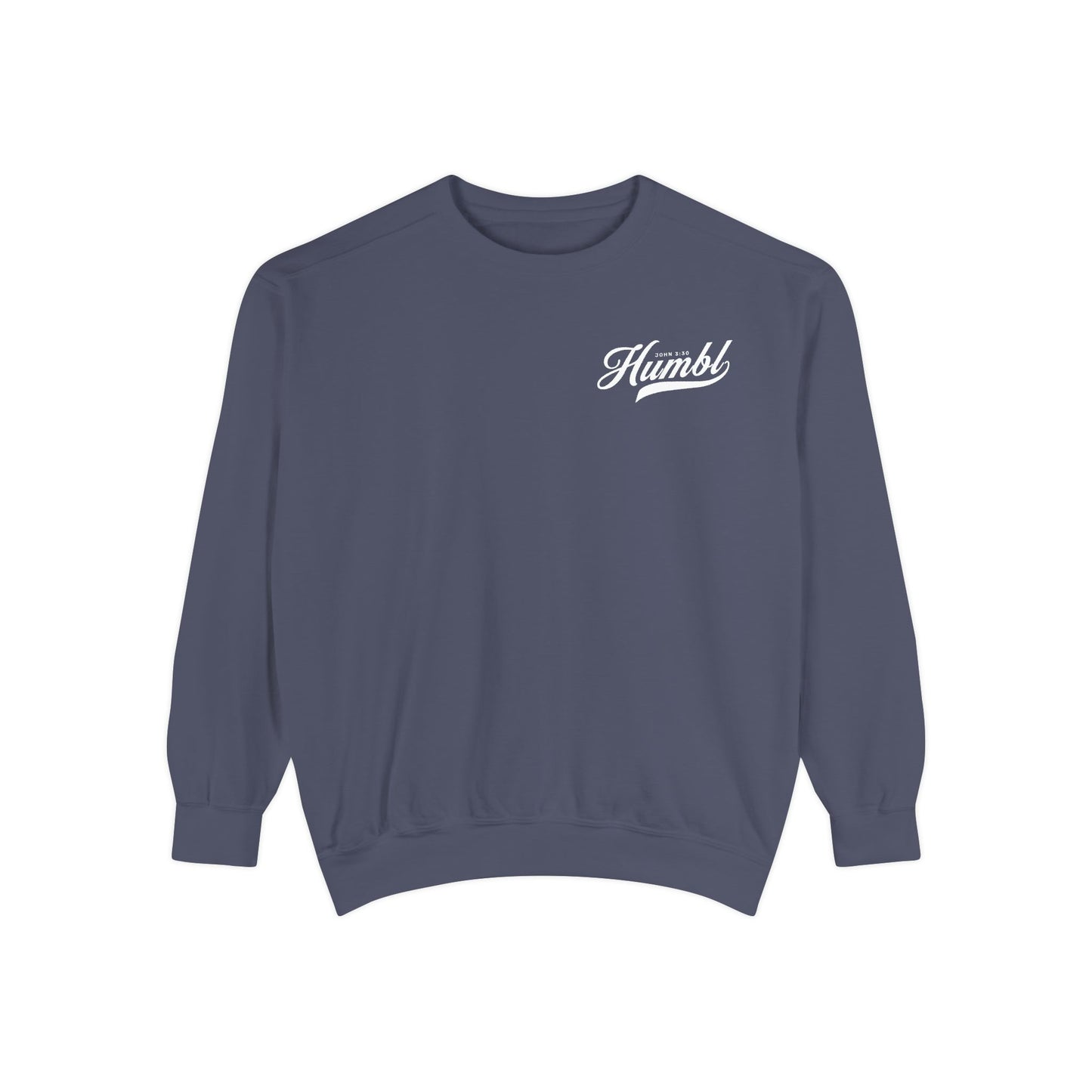 Humbl Crewneck (Denim Washed) - Raw Faith Shop