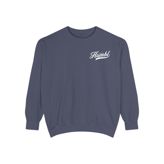 Humbl Crewneck (Denim Washed) - Raw Faith Shop
