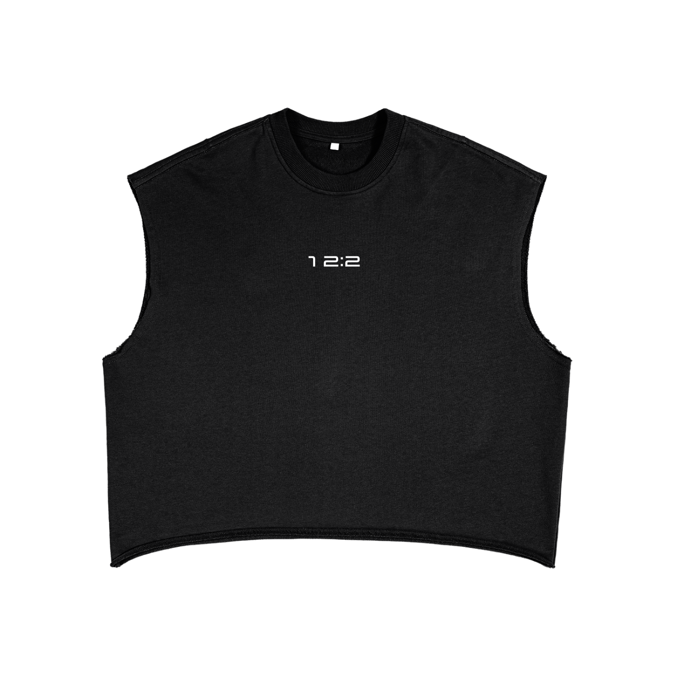 12:2 Boxy Tank - Black