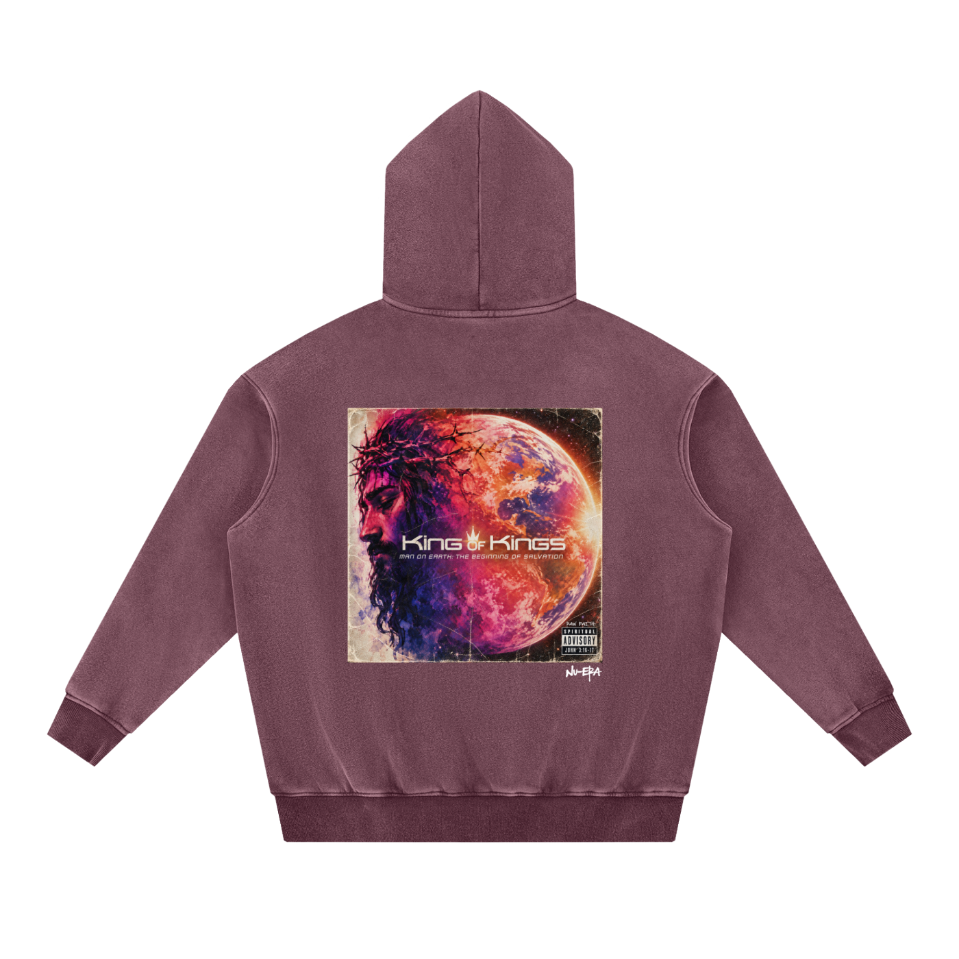 Man on Earth Vintage Hoodie