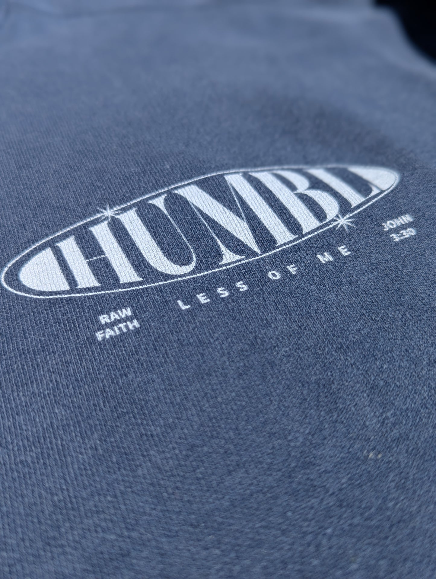 (NEW) Humbl Crewneck (Denim Washed)