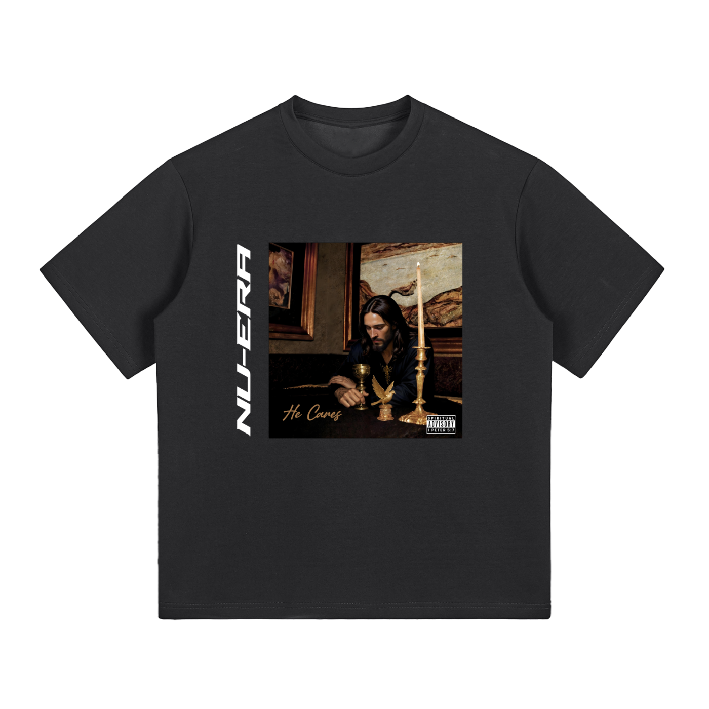 He Cares T-Shirt