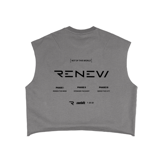 12:2 Boxy Tank - Gray