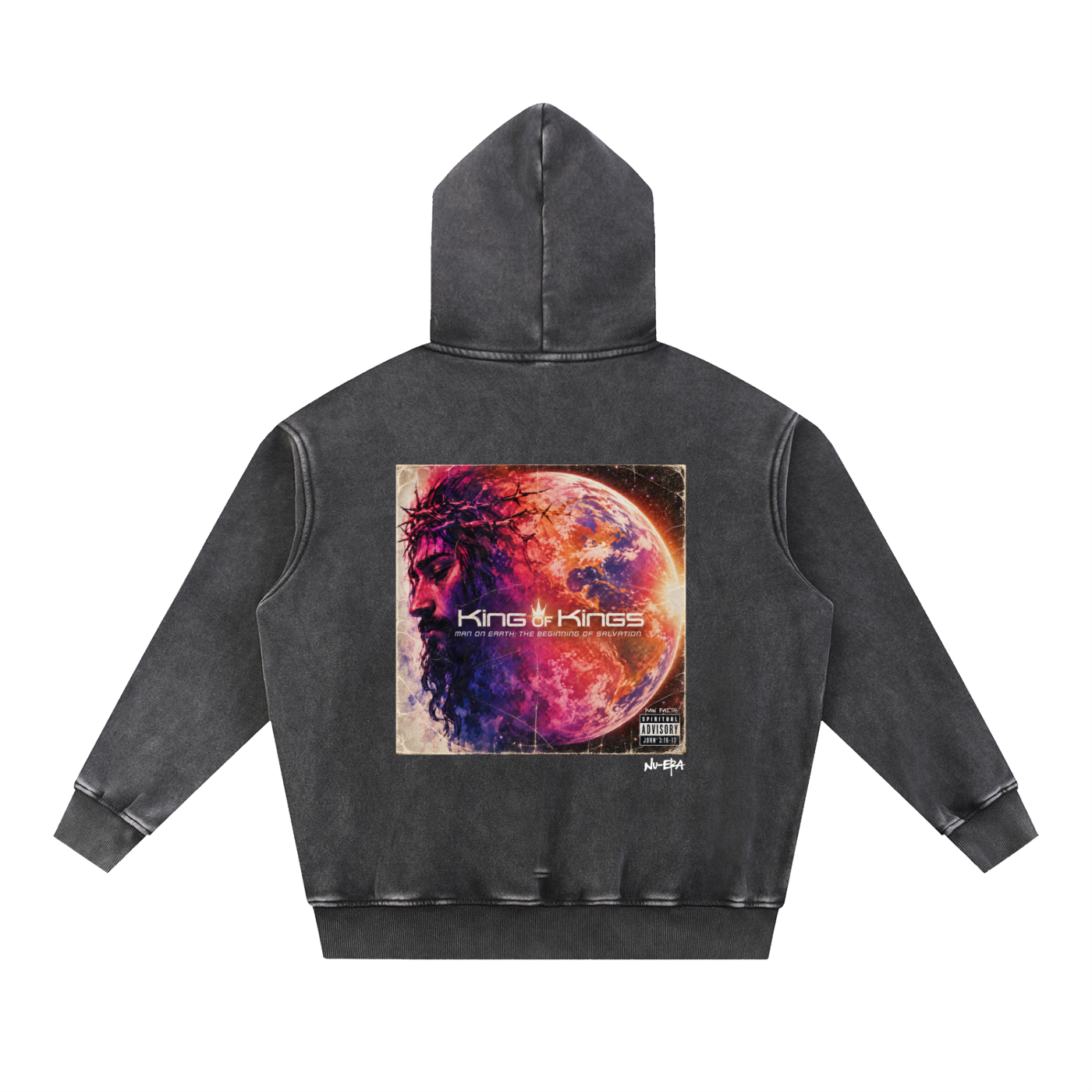 Man on Earth Vintage Hoodie