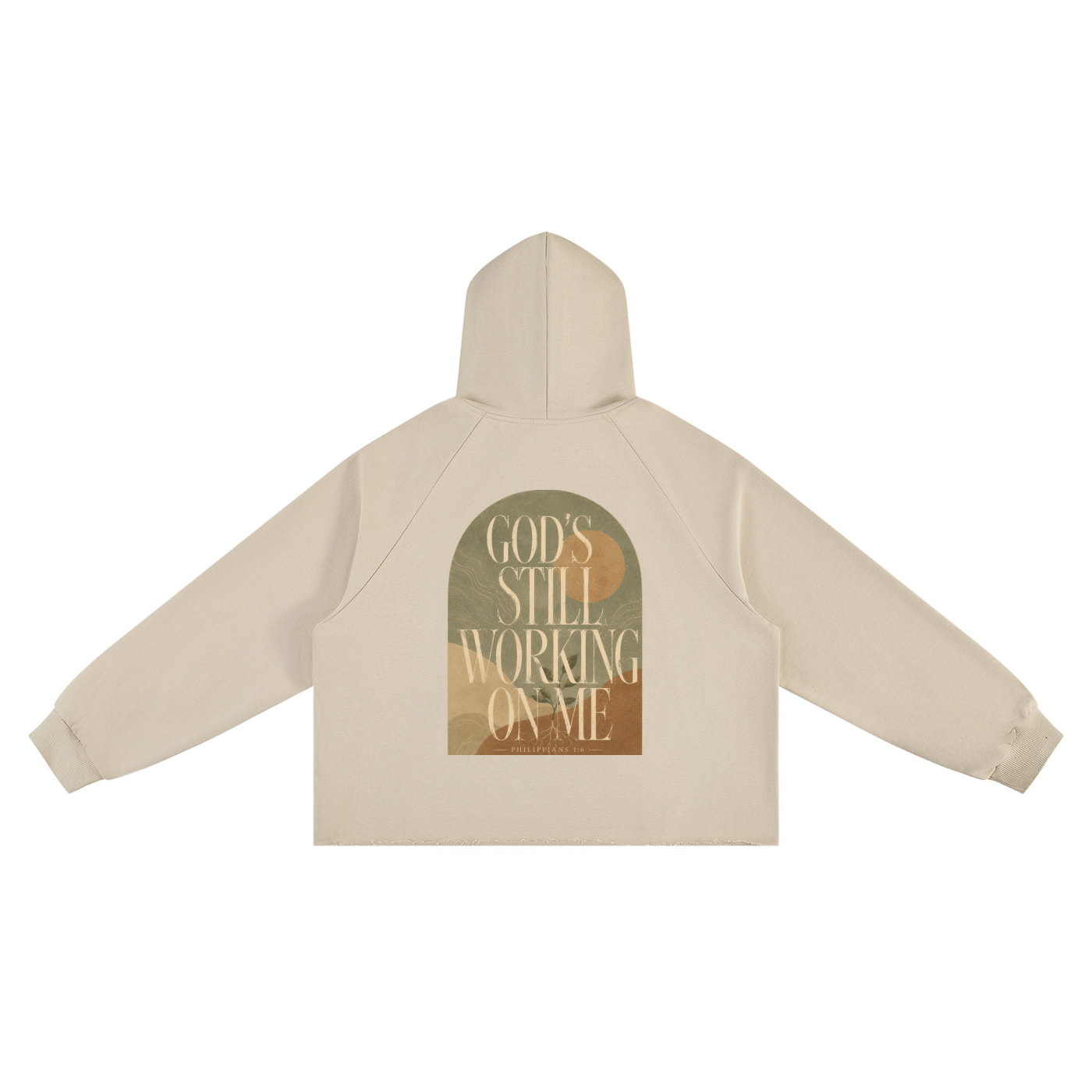GSW Raw Edge Boxy Hoodie