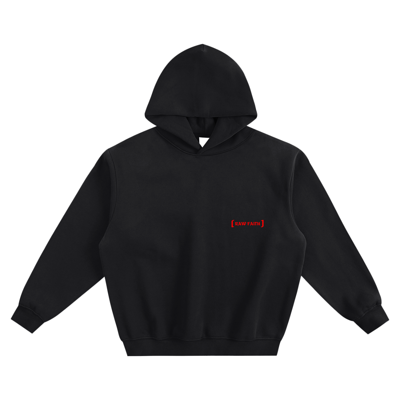 (NEW) Premium Fleeced Boxy Hoodie - Raw Faith Shop