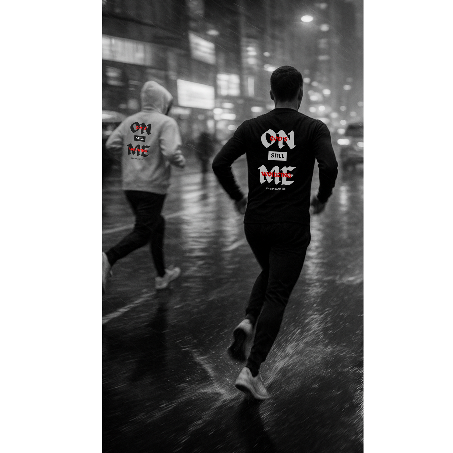 Long Sleeve God's Still Working On Me Shirt - Raw Faith Shop