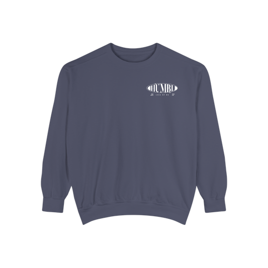 (NEW) Humbl Crewneck (Denim Washed) - Raw Faith Shop