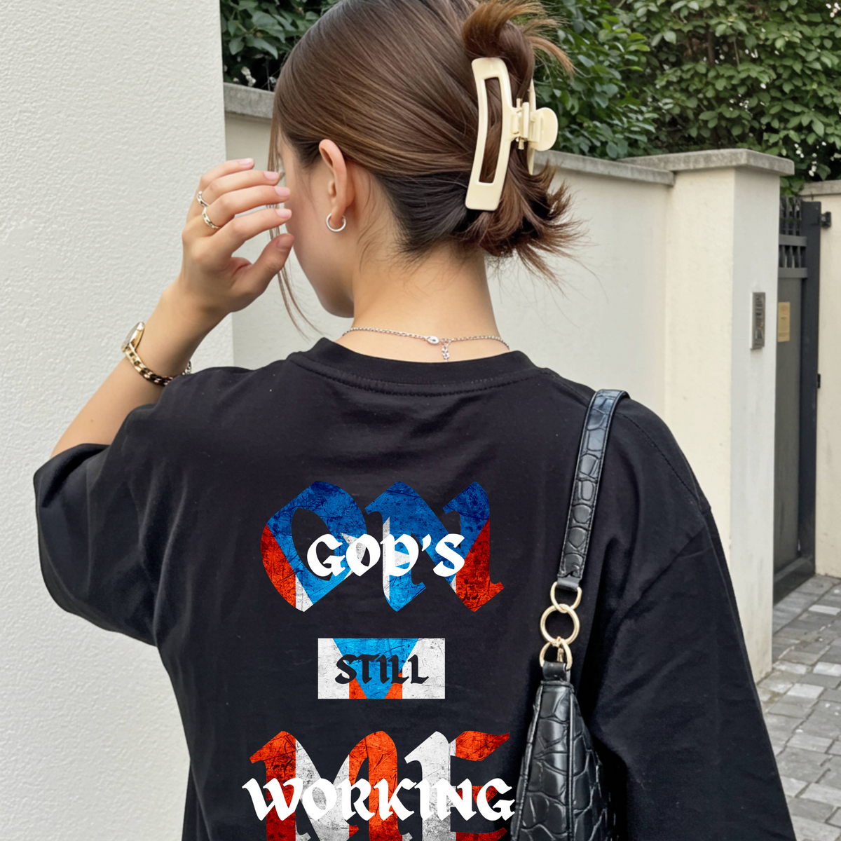 Boricua God's Still Working On Me T-Shirt - Raw Faith Shop