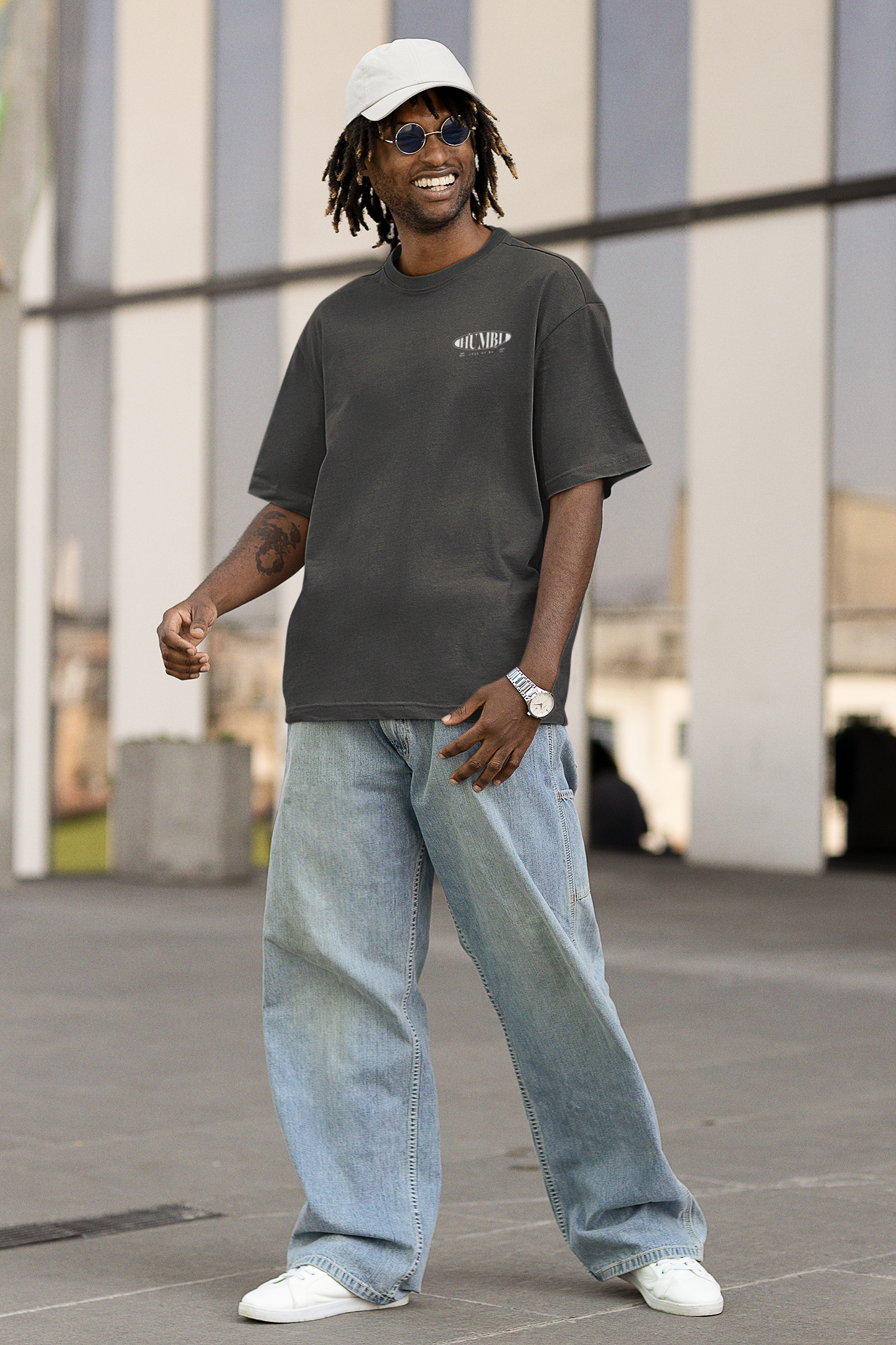 Oversized Humbl "Less of Me" T-Shirt - Raw Faith Shop