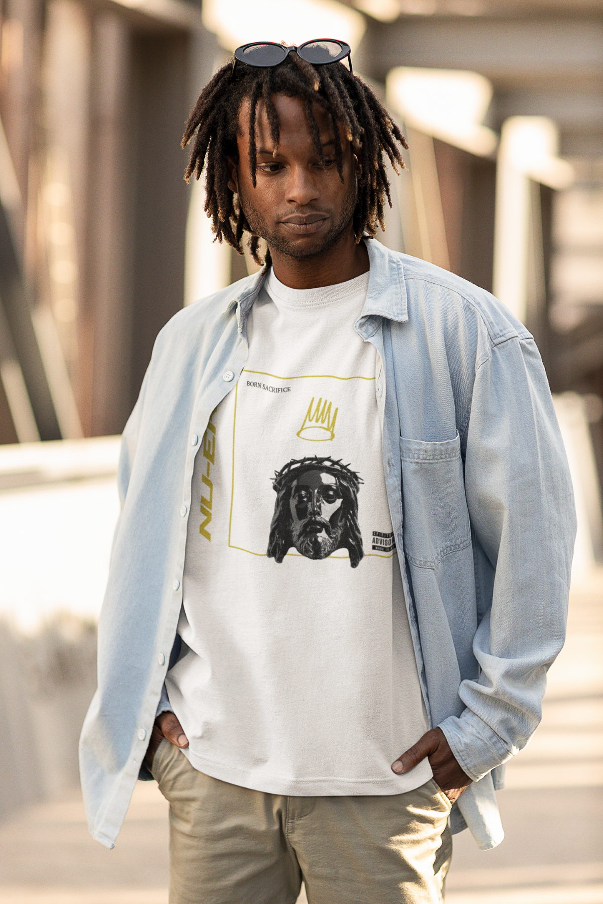 Jesus Born Sacrifice T-Shirt - Raw Faith Shop